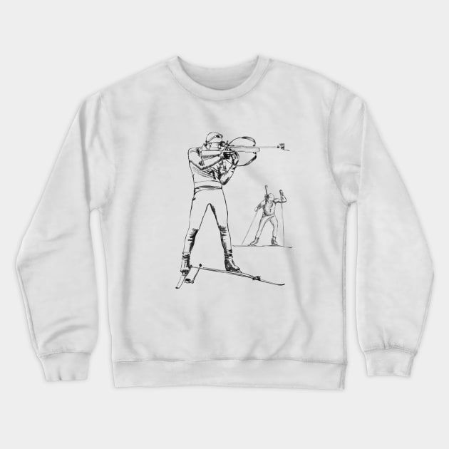 Biathlon Crewneck Sweatshirt by sibosssr